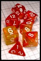 Dice : Dice - Dice Sets - IDTQ Toy Orange Yellow with Nebula Sparkles - Temu Mar 2024